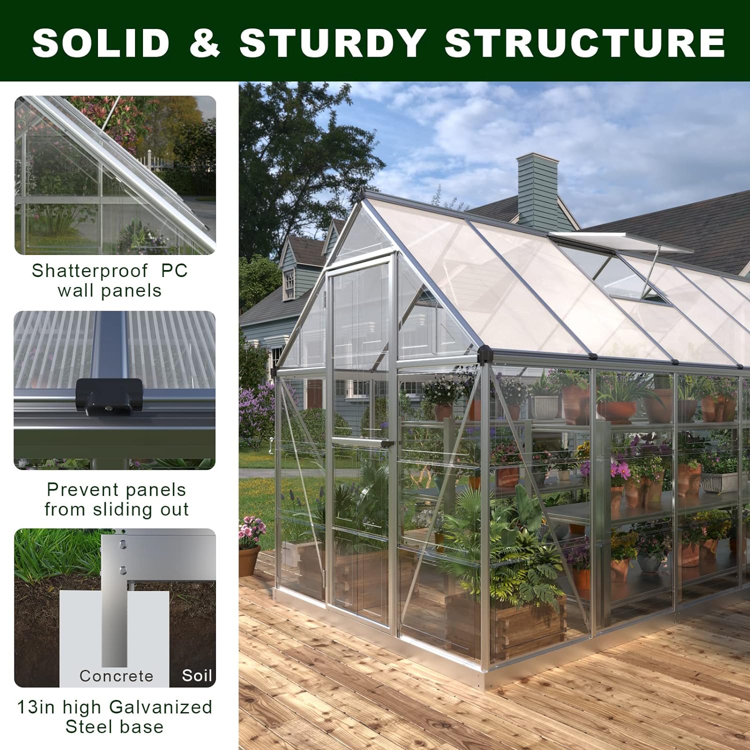 AMERLIFE Polycarbonate Greenhouse Review