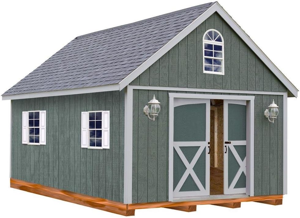 Belmont Wood Storage Shed Kit Review