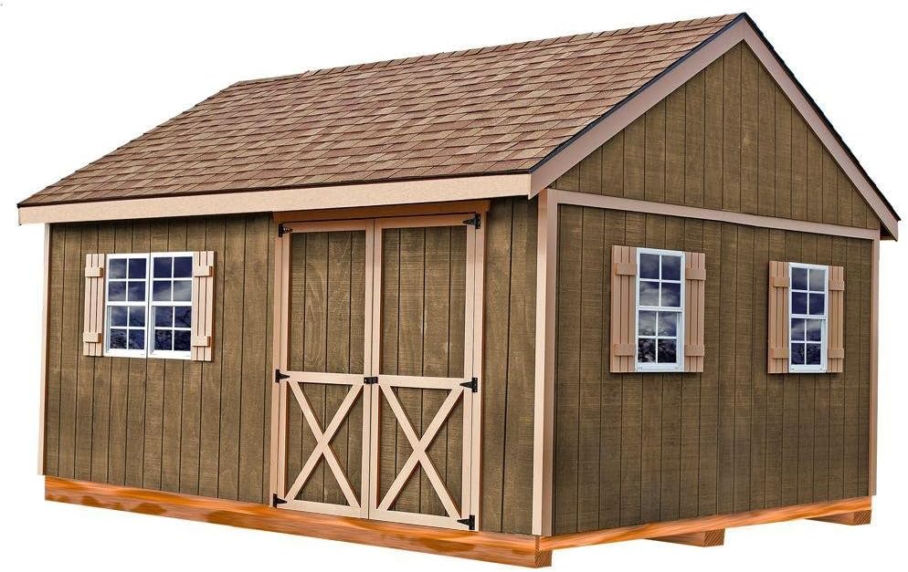 Best Barns New Castle 12 X 16 Wood Shed Kit