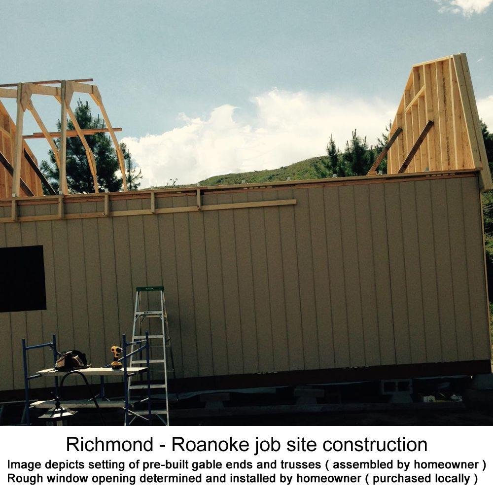 Richmond 16 ft. x 32 ft. Wood Storage Building